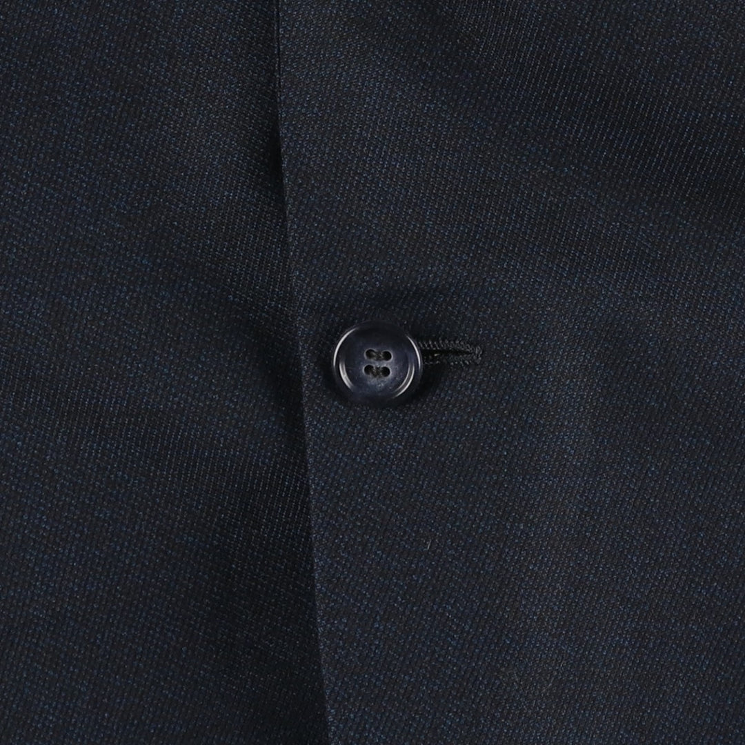 MICHAEL'S STERN wool tailored jacket, men's size M wool black type Vintage Second Hand