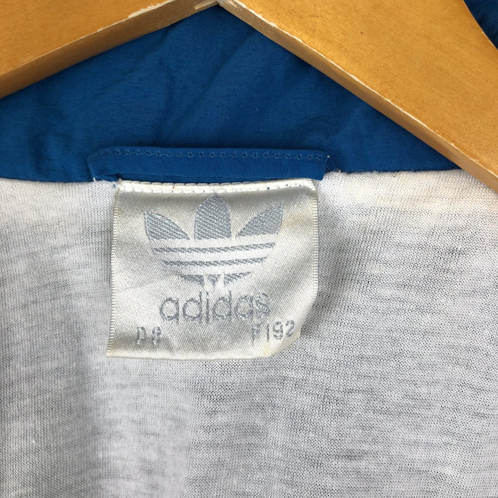 80'S Adidas nylon jacket, men's size L, vintage Nylon black type Vintage Second Hand