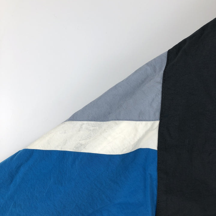 80'S Adidas nylon jacket, men's size L, vintage Nylon black type Vintage Second Hand