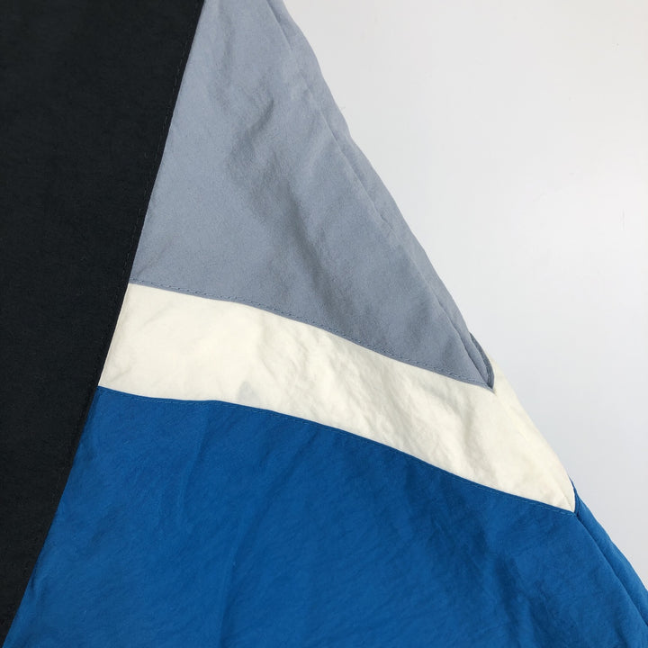 80'S Adidas nylon jacket, men's size L, vintage Nylon black type Vintage Second Hand