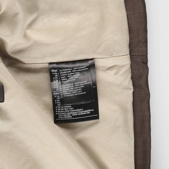 BURTON DRYRIDE Hooded Snowboard Jacket, Zip-Up Jacket, Men's Size Medium polyester brown type Vintage Second Hand