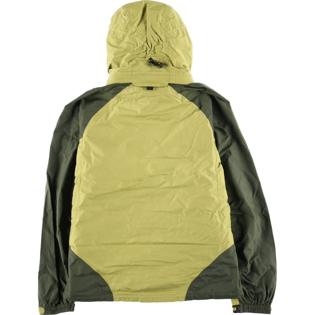 Marmot Mountain Parka Shell Jacket, Men's Size L Nylon green type yellow green Vintage Second Hand