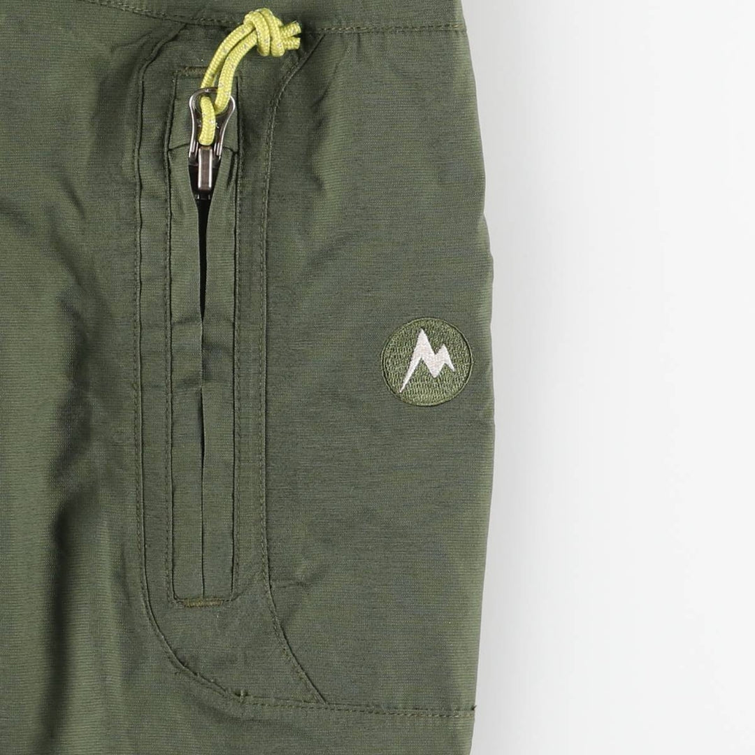 Marmot Mountain Parka Shell Jacket, Men's Size L Nylon green type yellow green Vintage Second Hand