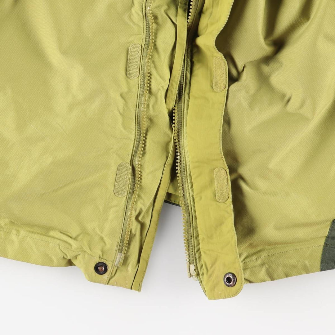 Marmot Mountain Parka Shell Jacket, Men's Size L Nylon green type yellow green Vintage Second Hand