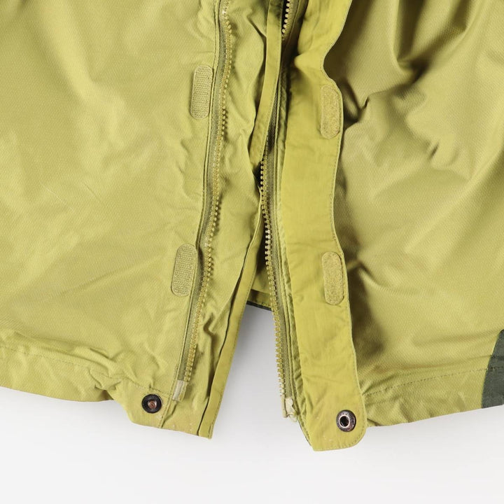 Marmot Mountain Parka Shell Jacket, Men's Size L Nylon green type yellow green Vintage Second Hand