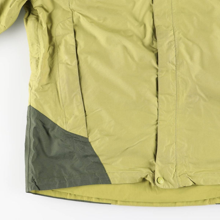 Marmot Mountain Parka Shell Jacket, Men's Size L Nylon green type yellow green Vintage Second Hand