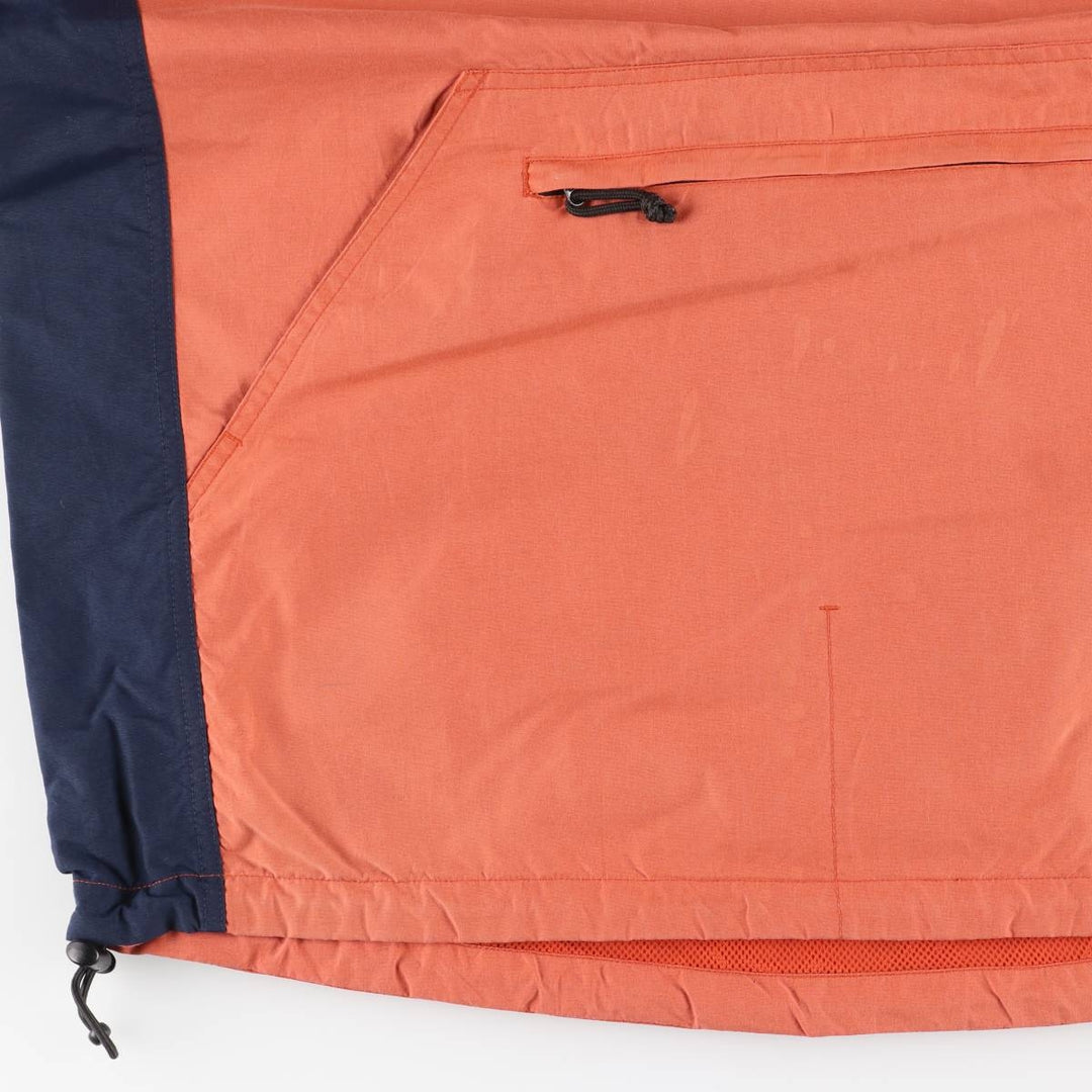 90s-00'S Timberland WEATHERGEAR Anorak Parka, Men's Size M Nylon orange type Vintage Second Hand