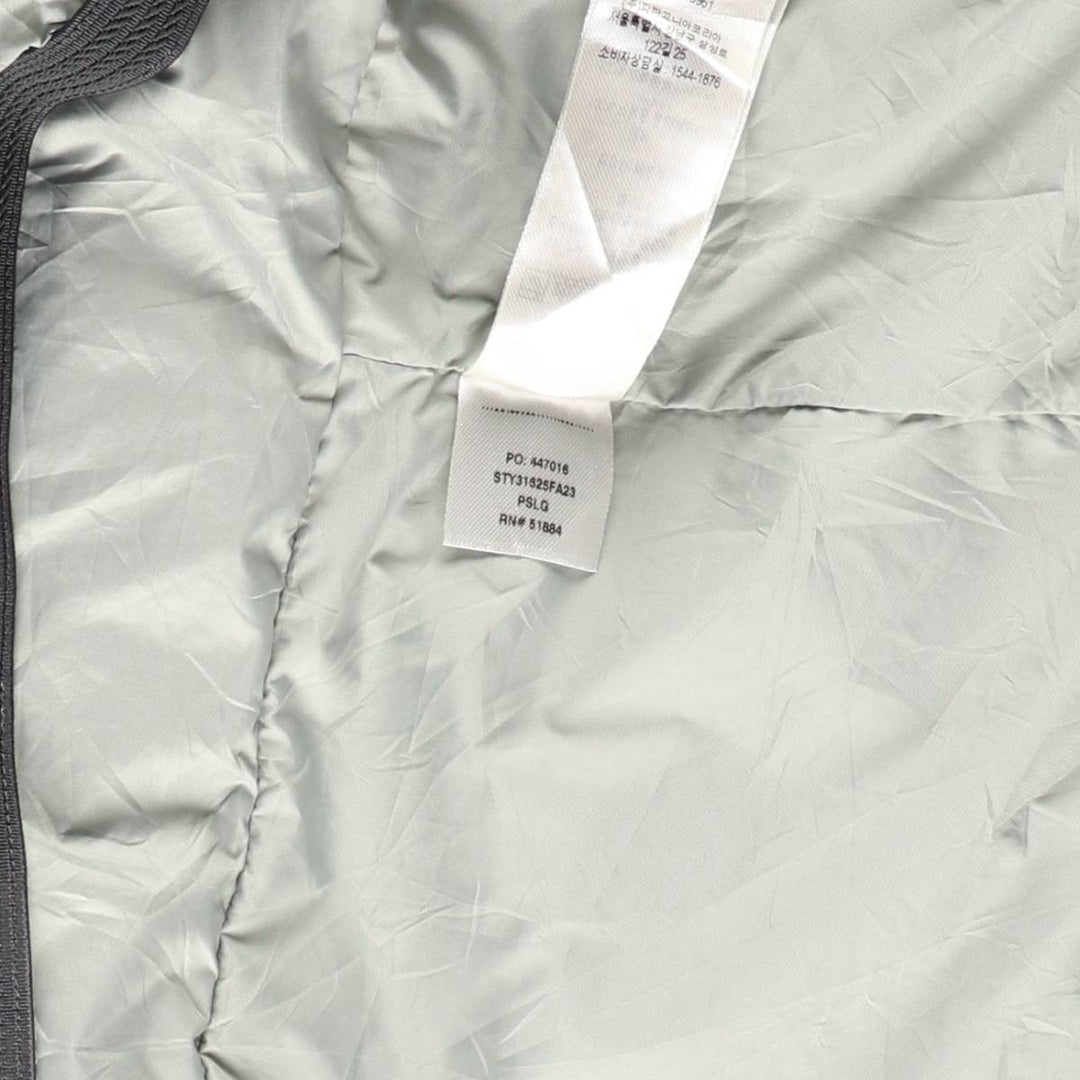 Patagonia Powder Town Jacket 31625FA23, all-over print, hooded windbreaker, men's size L recycled polyester gray type Vintage Second Hand