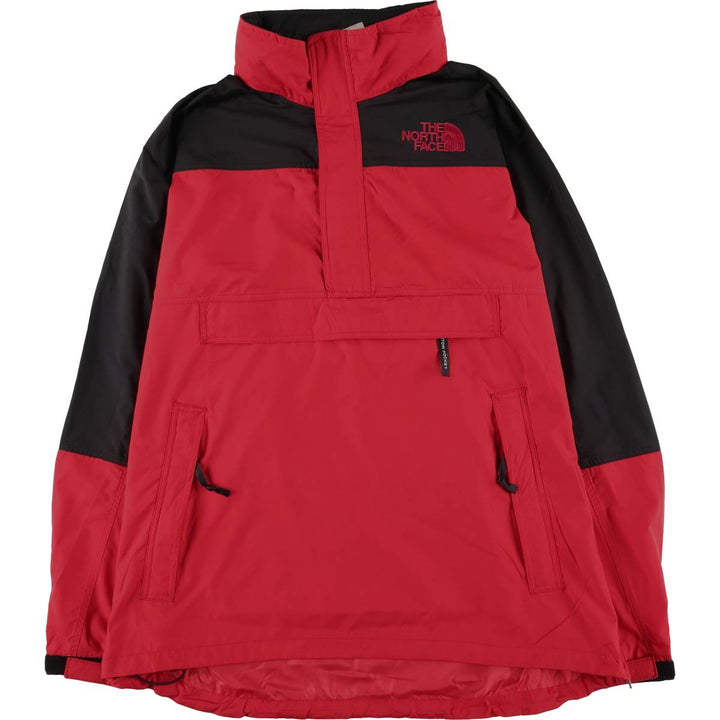 90'S The North Face Stow Pocket Packable Anorak Jacket, Men's XL polyester red type Vintage Second Hand
