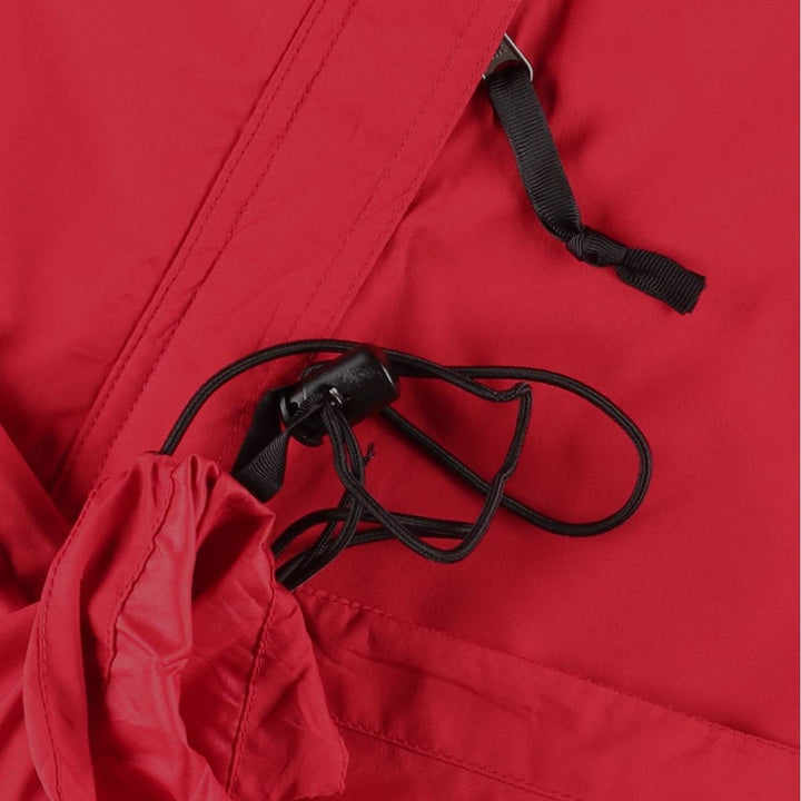 90'S The North Face Stow Pocket Packable Anorak Jacket, Men's XL polyester red type Vintage Second Hand