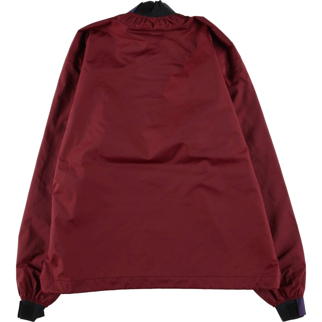 80s-90'S Patagonia Paddling Jacket 82821F9 High-Neck Nylon Pullover, Men's XL, Vintage Nylon burgundy type Vintage Second Hand
