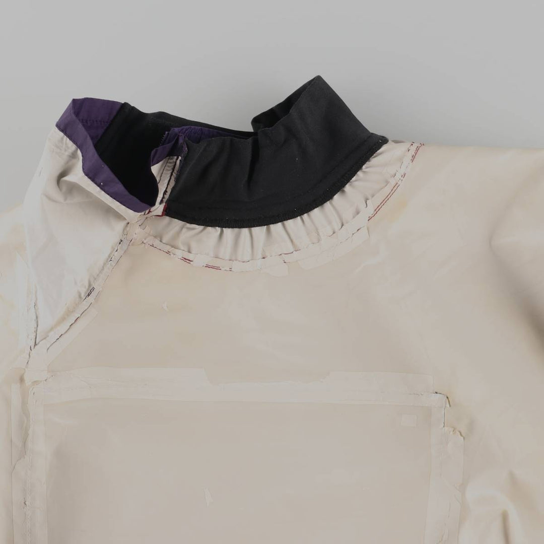 80s-90'S Patagonia Paddling Jacket 82821F9 High-Neck Nylon Pullover, Men's XL, Vintage Nylon burgundy type Vintage Second Hand
