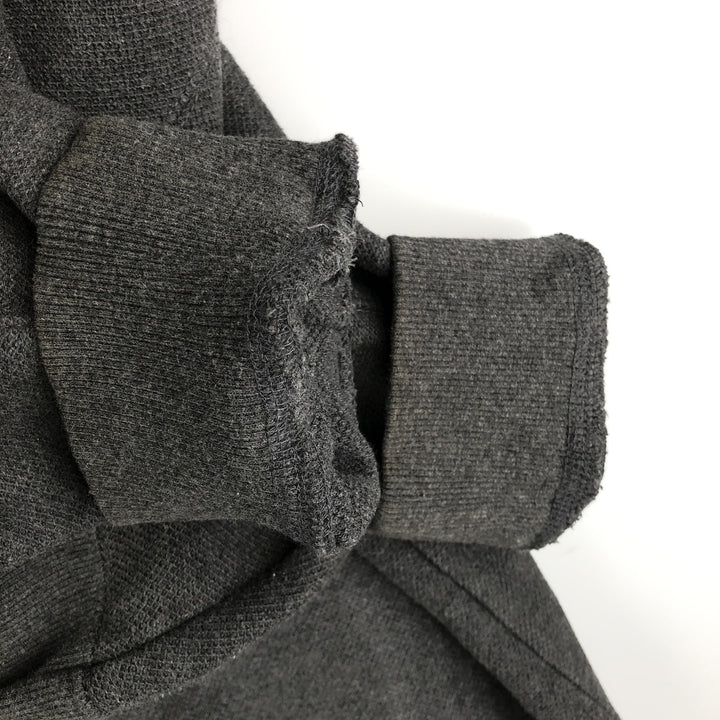 Vintage 90s-00'S Calvin Klein full-zip sweatshirt, size L, men's cotton Charcoal Vintage Second Hand
