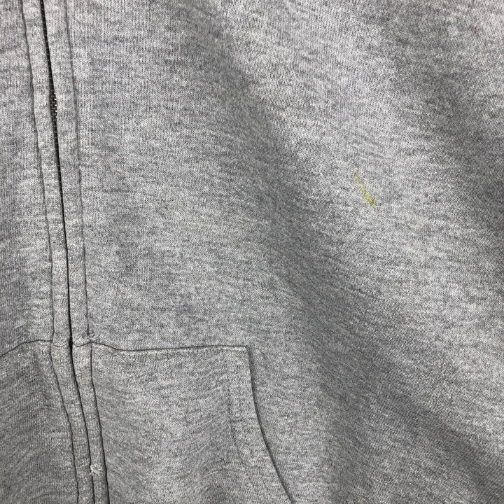 Vintage 90'S Jansport full-zip sweatshirt hoodie, made in the USA, size L, men's cotton gray type Vintage Second Hand