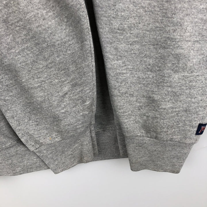 Vintage 90'S Jansport full-zip sweatshirt hoodie, made in the USA, size L, men's cotton gray type Vintage Second Hand