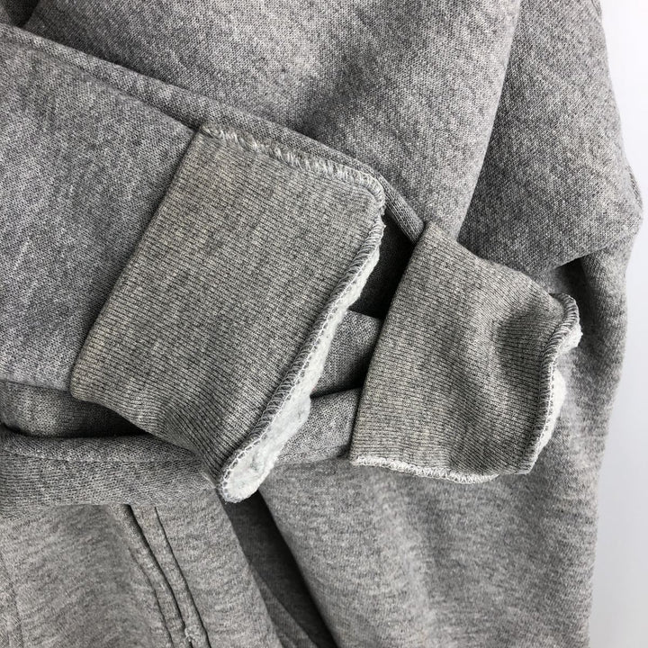 Vintage 90'S Jansport full-zip sweatshirt hoodie, made in the USA, size L, men's cotton gray type Vintage Second Hand