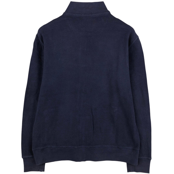 Ralph Lauren POLO RALPH LAUREN Full Zip Sweatshirt Trainer Men's L size cotton navy blue type Vintage Second Hand