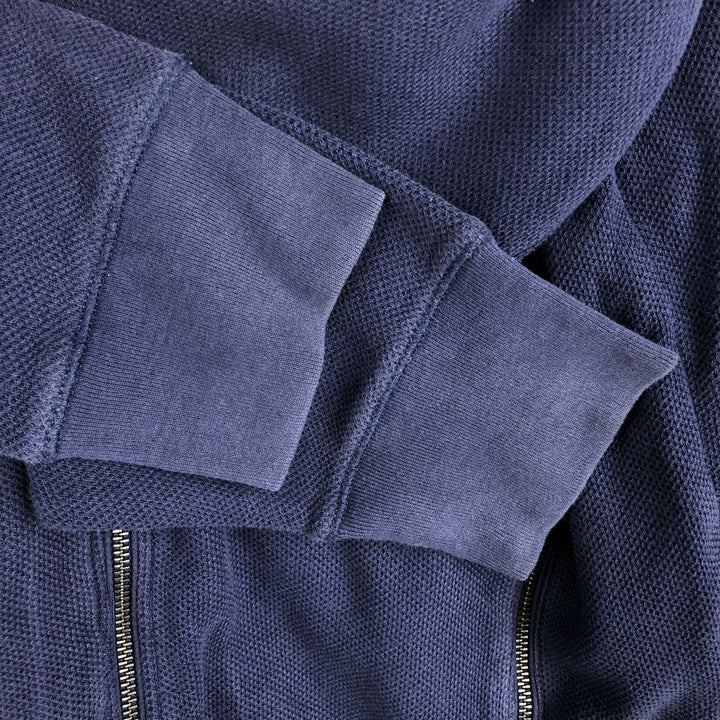 Ralph Lauren POLO RALPH LAUREN Full Zip Sweatshirt Trainer Men's L size cotton navy blue type Vintage Second Hand