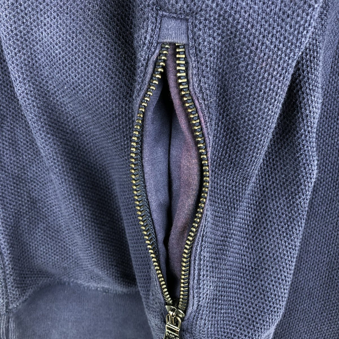 Ralph Lauren POLO RALPH LAUREN Full Zip Sweatshirt Trainer Men's L size cotton navy blue type Vintage Second Hand