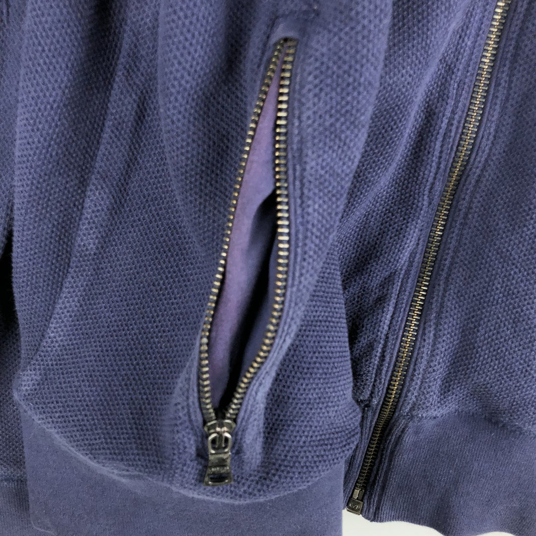 Ralph Lauren POLO RALPH LAUREN Full Zip Sweatshirt Trainer Men's L size cotton navy blue type Vintage Second Hand