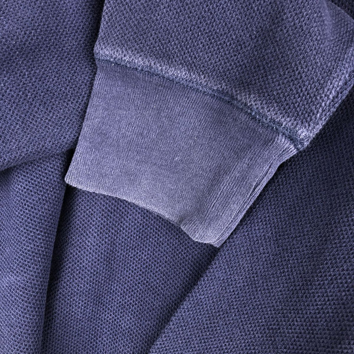Ralph Lauren POLO RALPH LAUREN Full Zip Sweatshirt Trainer Men's L size cotton navy blue type Vintage Second Hand