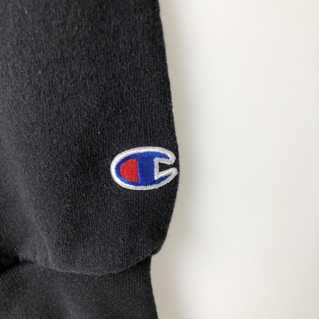 Champion ECO College Sweatshirt, Men's Size M cotton black type Vintage Second Hand