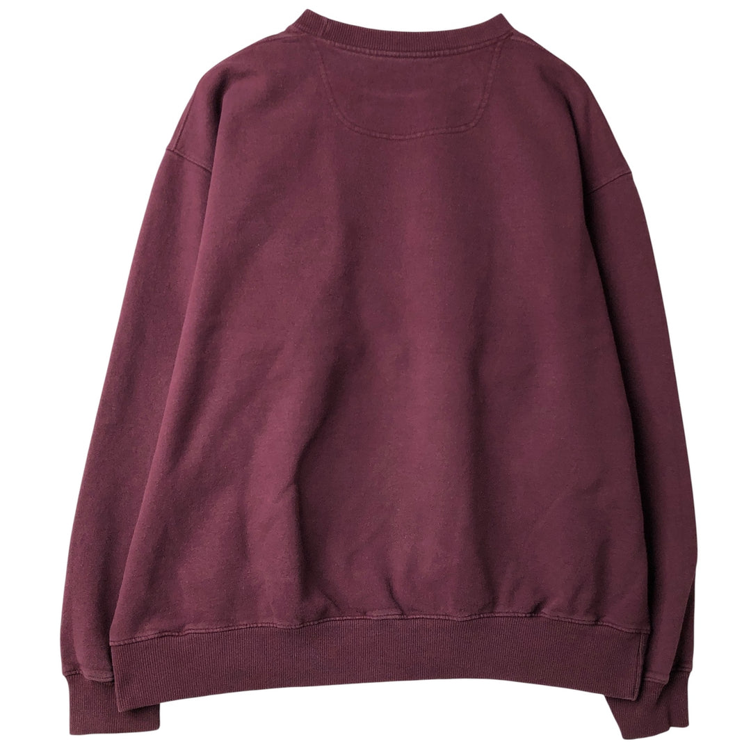 Champion ECO One-Point Logo Sweatshirt, Men's XL cotton Red type red-purple Vintage Second Hand