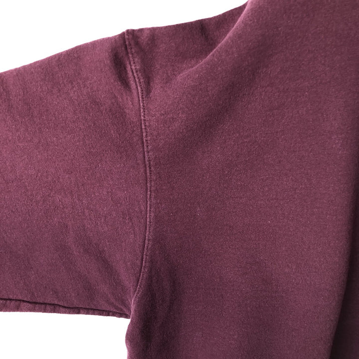 Champion ECO One-Point Logo Sweatshirt, Men's XL cotton Red type red-purple Vintage Second Hand
