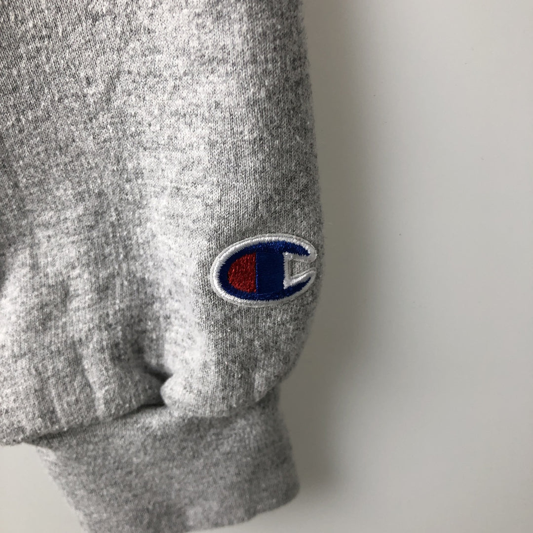 Champion Authentic Athletics Wear College Sweatshirt, Men's Size Medium cotton gray type Vintage Second Hand