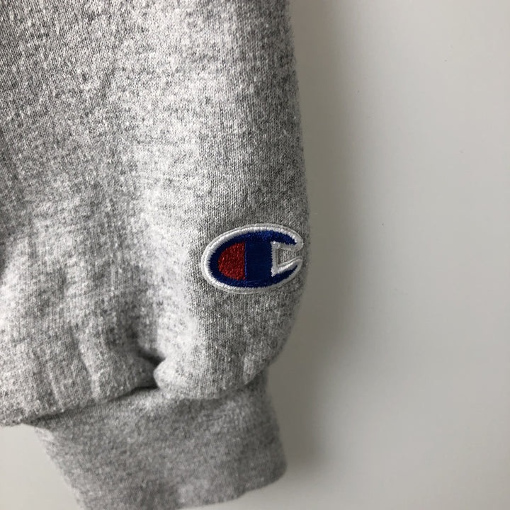Champion Authentic Athletics Wear College Sweatshirt, Men's Size Medium cotton gray type Vintage Second Hand