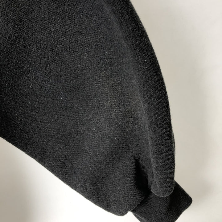 Vintage 90'S Russell College Pullover Hoodie, Men's Size L cotton black type Vintage Second Hand