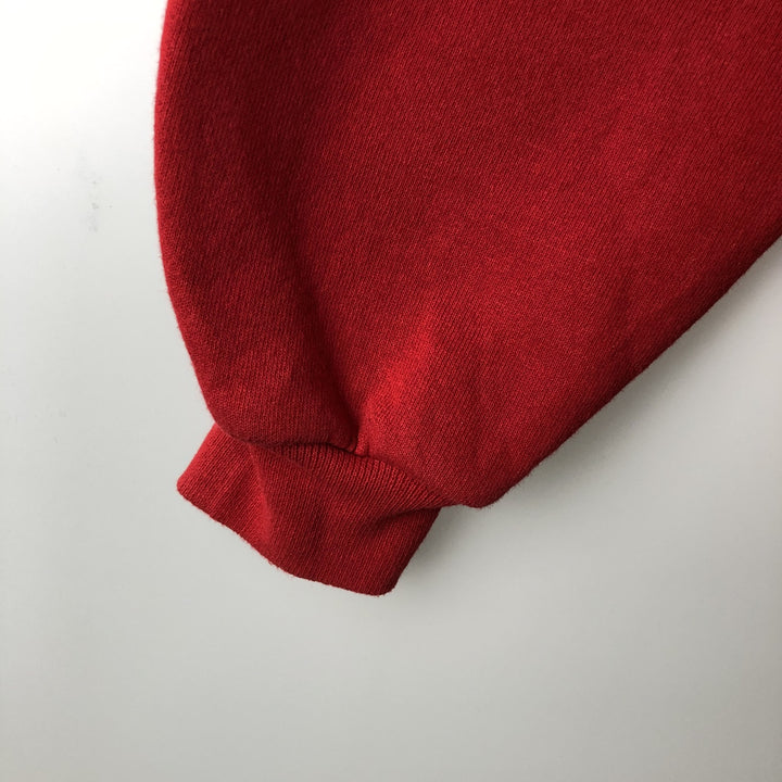 Vintage 90'S Russell College Pullover Hoodie, Men's Size L cotton red type Vintage Second Hand