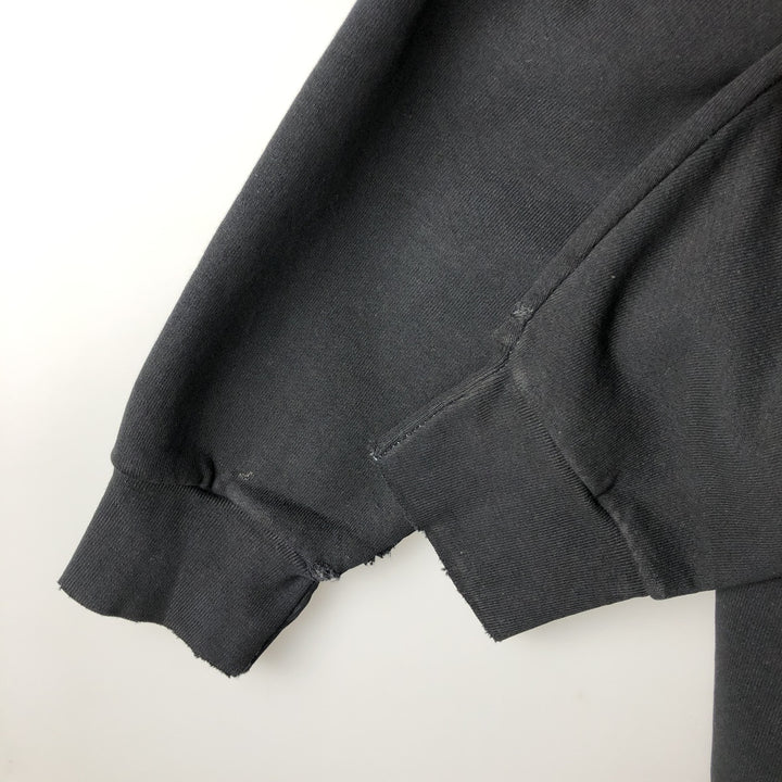 2000'S Fruit of the Loom Heavy Cotton College Pullover Hoodie, Men's XL cotton black type Vintage Second Hand