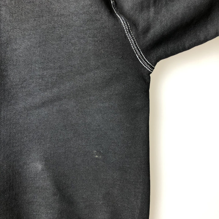 2000'S Fruit of the Loom Heavy Cotton College Pullover Hoodie, Men's XL cotton black type Vintage Second Hand