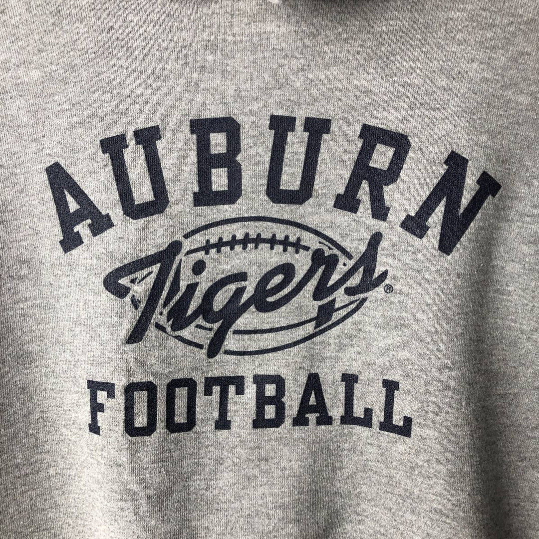 Vintage 90'S Russell triple print college pullover sweatshirt, size L, men's polyester gray type Vintage Second Hand