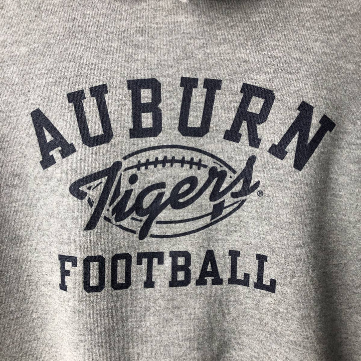 Vintage 90'S Russell triple print college pullover sweatshirt, size L, men's polyester gray type Vintage Second Hand