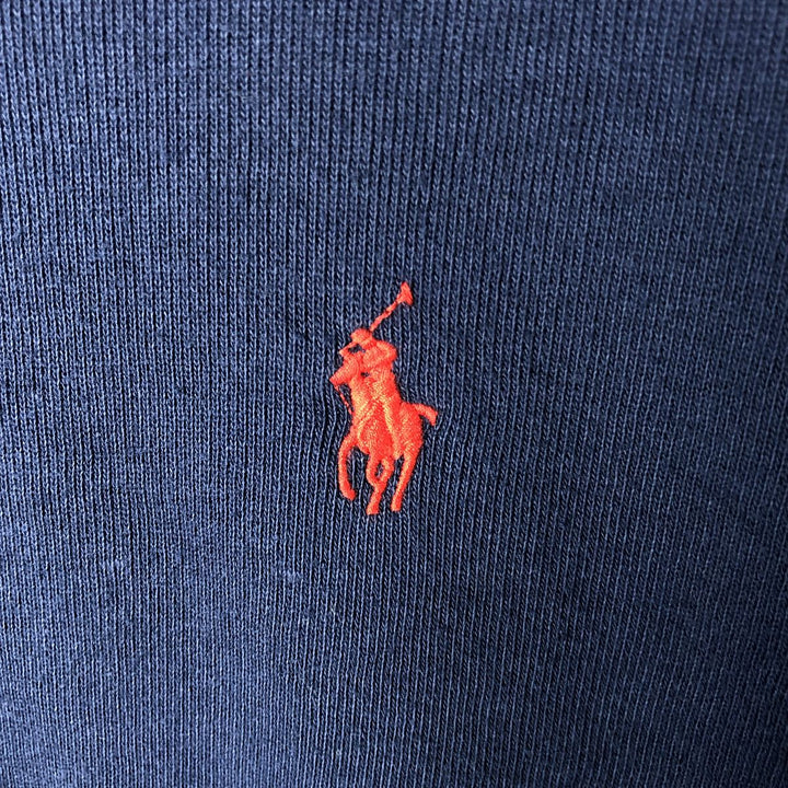 Ralph Lauren POLO RALPH LAUREN Sweat Full Zip Hoodie Men's XL cotton navy blue type Vintage Second Hand