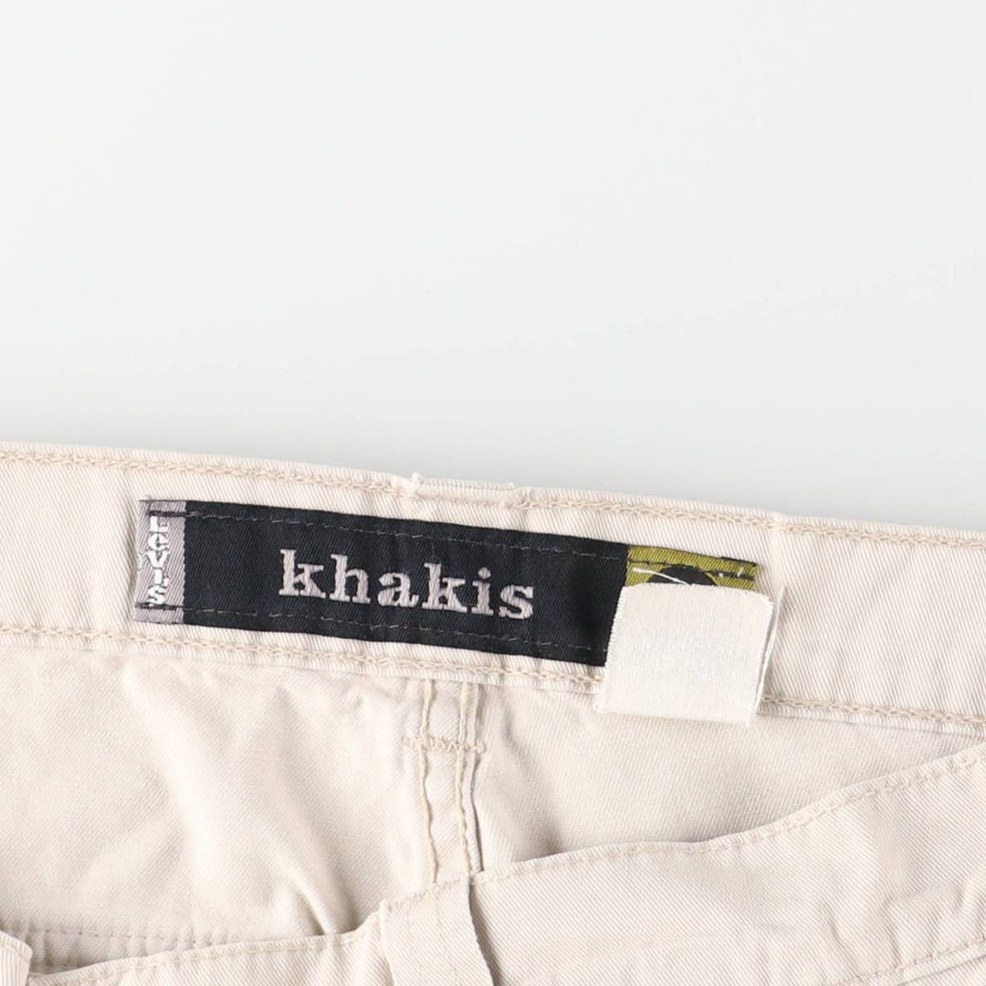 90'S Levi's Silver Tab Khakis Chino/Cargo Pants, Men's, Size W33, Vintage unclear Beige type Vintage Second Hand