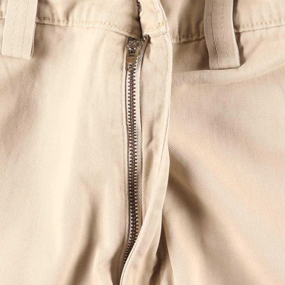 90'S Levi's Silver Tab Khakis Chino/Cargo Pants, Men's, Size W33, Vintage cotton Beige type Vintage Second Hand