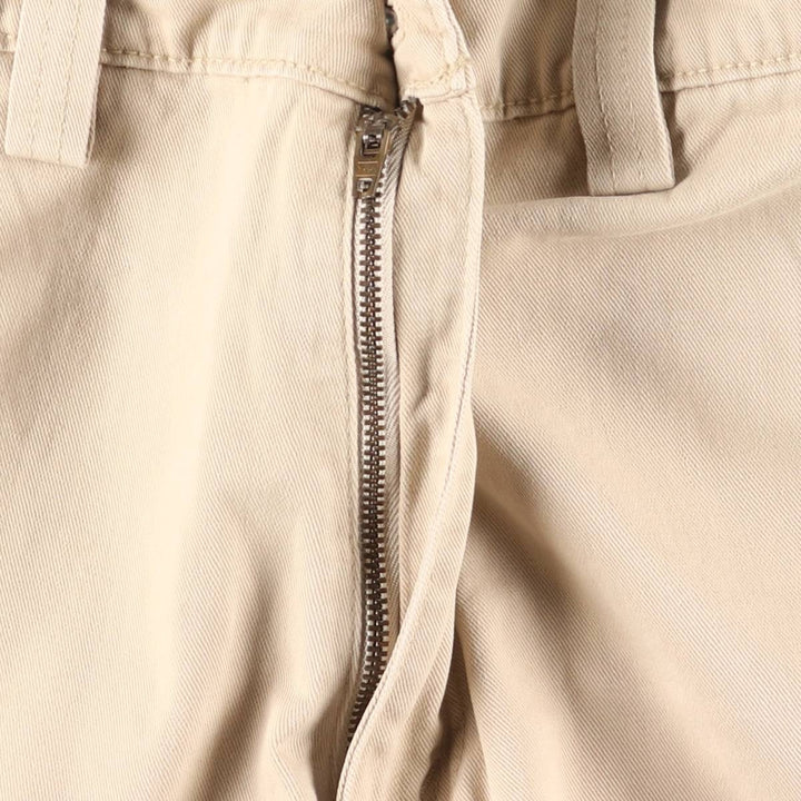 90'S Levi's Silver Tab Khakis Chino/Cargo Pants, Men's, Size W33, Vintage cotton Beige type Vintage Second Hand