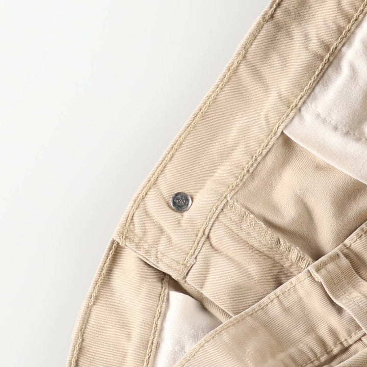 90'S Levi's Silver Tab Khakis Chino/Cargo Pants, Men's, Size W33, Vintage cotton Beige type Vintage Second Hand