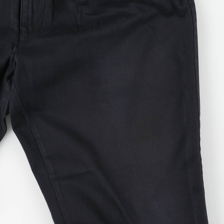 Ralph Lauren Polo Ralph Lauren Two-pleat Chino Pants for Men, W35 cotton black type Vintage Second Hand