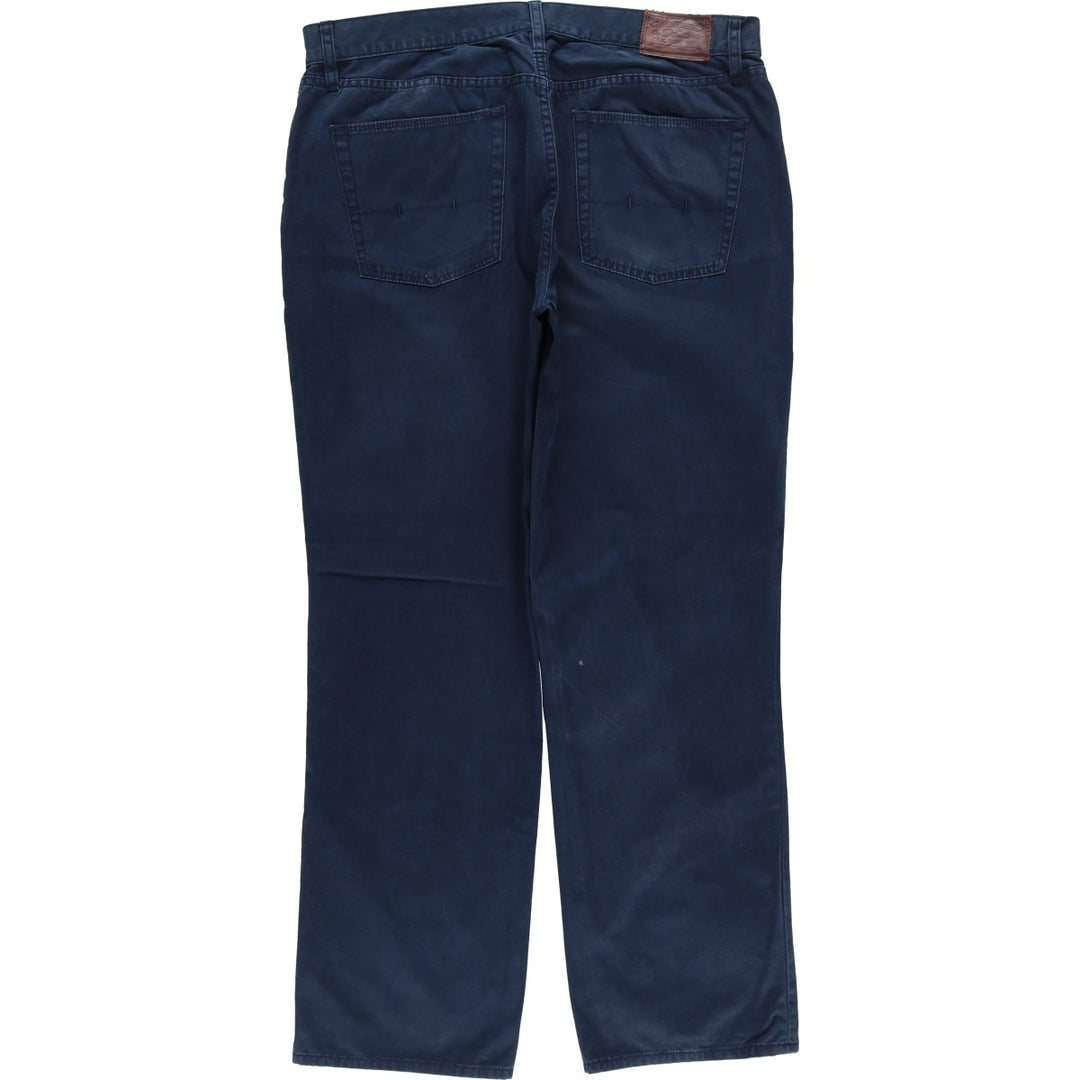 Ralph Lauren Polo Ralph Lauren Men's Chino Pants (Size W37) cotton navy blue type Vintage Second Hand