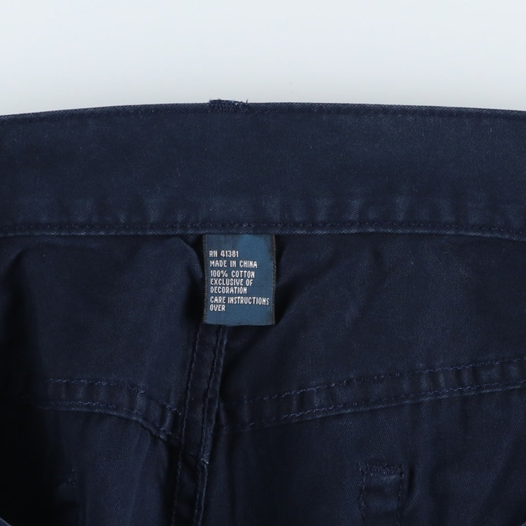 Ralph Lauren Polo Ralph Lauren Men's Chino Pants (Size W37) cotton navy blue type Vintage Second Hand