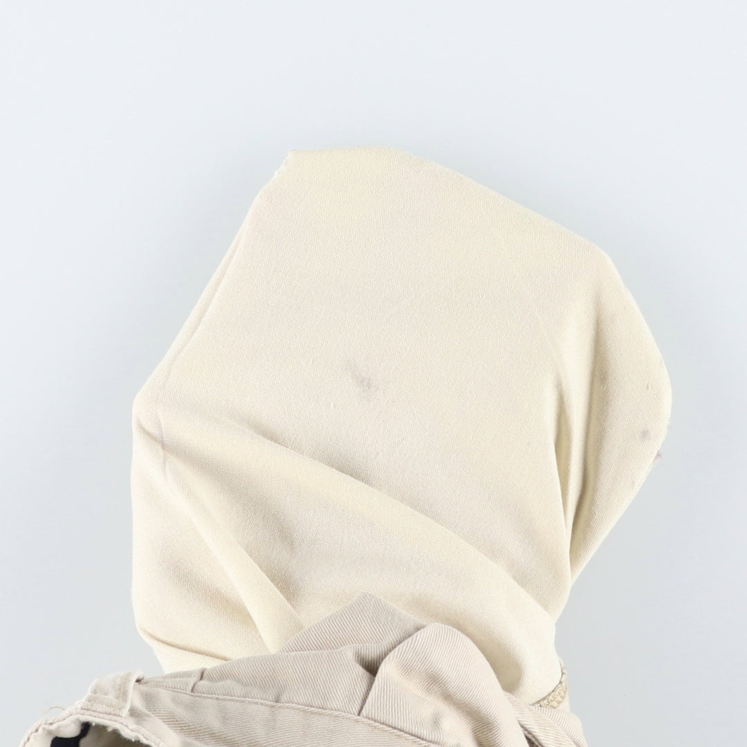 Ralph Lauren Polo Ralph Lauren Two-pleat Chino Pants for Men, W34 equivalent cotton Beige type Vintage Second Hand