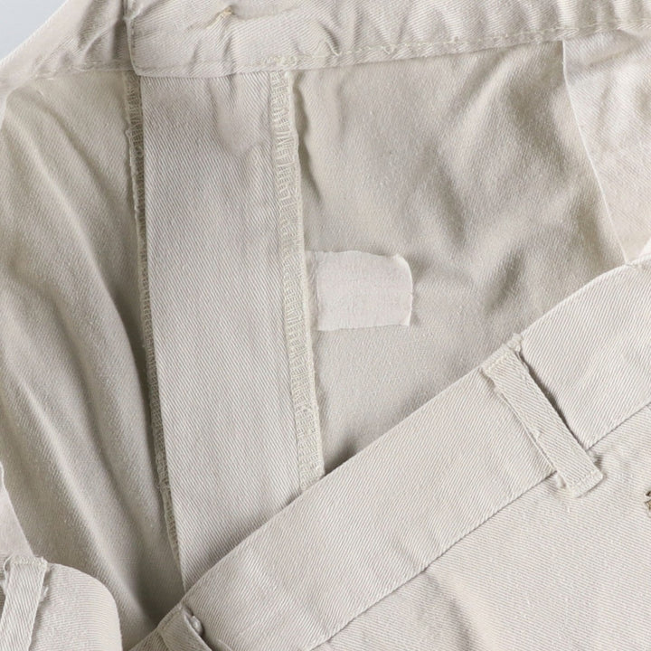 Ralph Lauren POLO by Ralph Lauren Two-pleat Chino Pants for Men, W35 cotton white type Vintage Second Hand