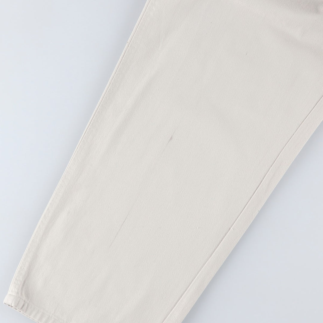 Ralph Lauren POLO by Ralph Lauren Two-pleat Chino Pants for Men, W35 cotton white type Vintage Second Hand