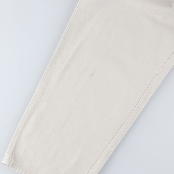Ralph Lauren POLO by Ralph Lauren Two-pleat Chino Pants for Men, W35 cotton white type Vintage Second Hand