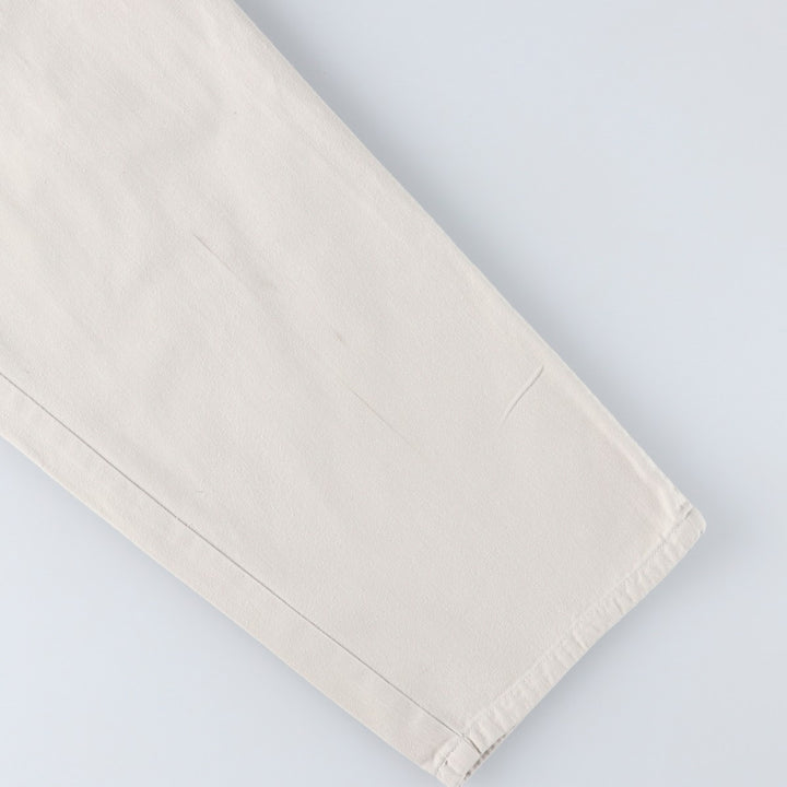 Ralph Lauren POLO by Ralph Lauren Two-pleat Chino Pants for Men, W35 cotton white type Vintage Second Hand