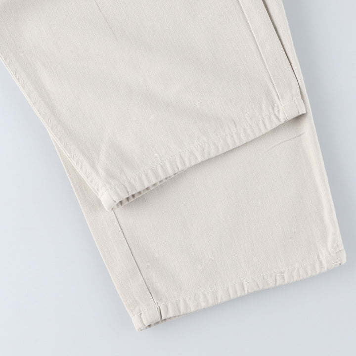 Ralph Lauren POLO by Ralph Lauren Two-pleat Chino Pants for Men, W35 cotton white type Vintage Second Hand